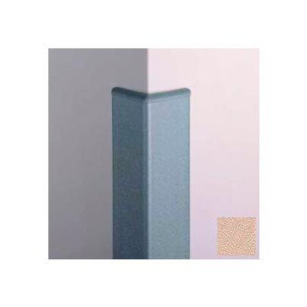 Surface Mounted Corner Guard, 90Deg, 3'' Wings, 12'H W/Caps, Doeskin, Pawling, Mfr#: CG-10-12-268